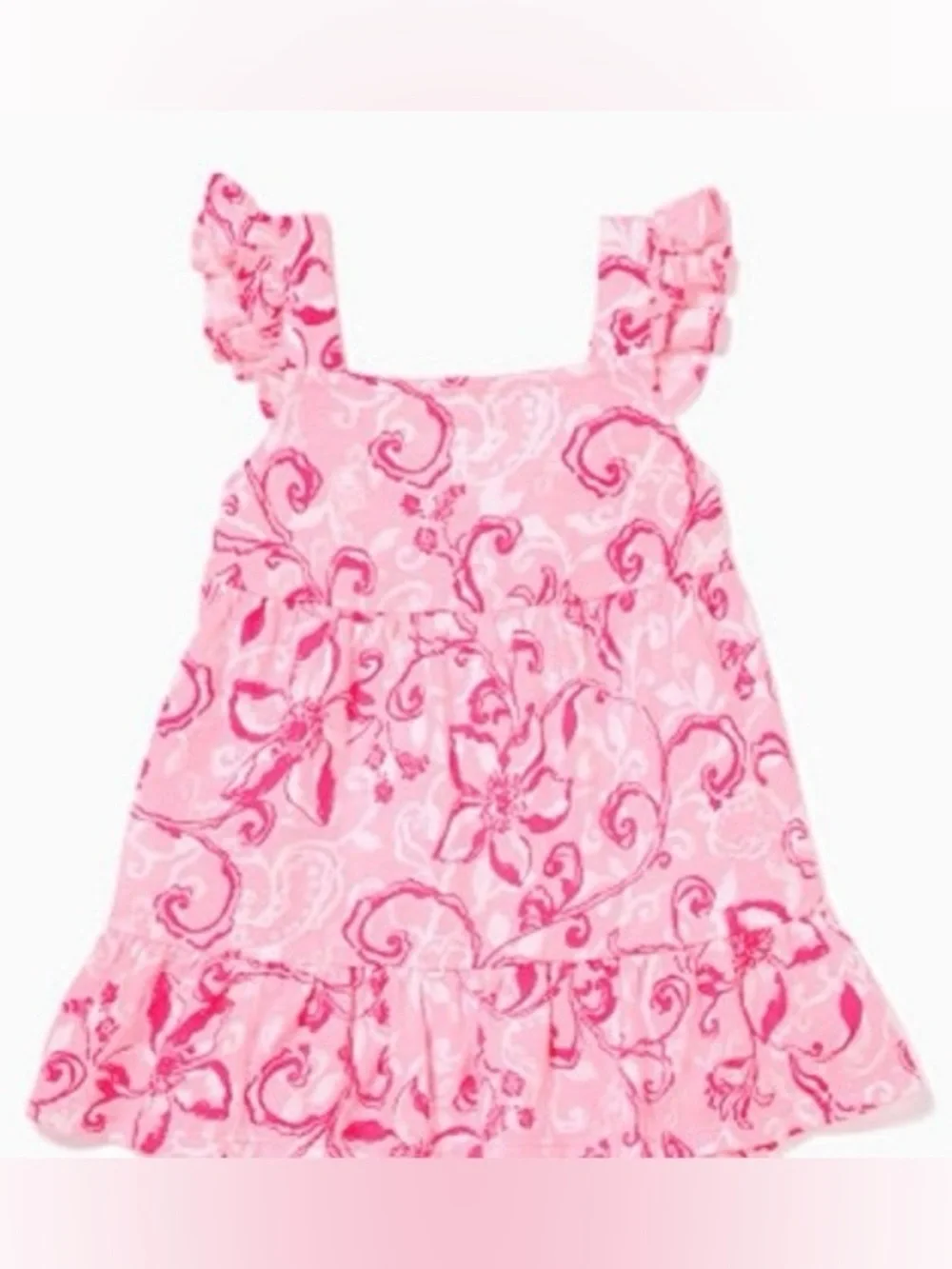 Lilly Pulitzer Charlize Conch Shell Pink Baby Dress